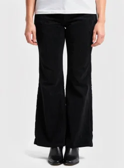 Pantalon Flare Happy Noir Taille Normale