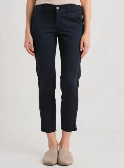 Pantalon 7/8 Happy Bleu Taille Normale