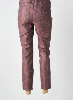 Pantalon 7/8 Heine Rouge Taille Normale