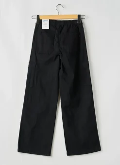 Pantalon Large Garcia Noir Taille Élastique