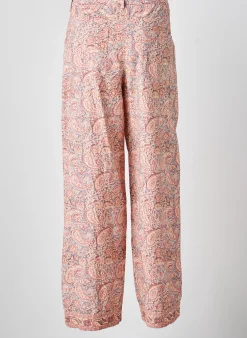 Pantalon Large Maison Hotel Rose Taille Normale