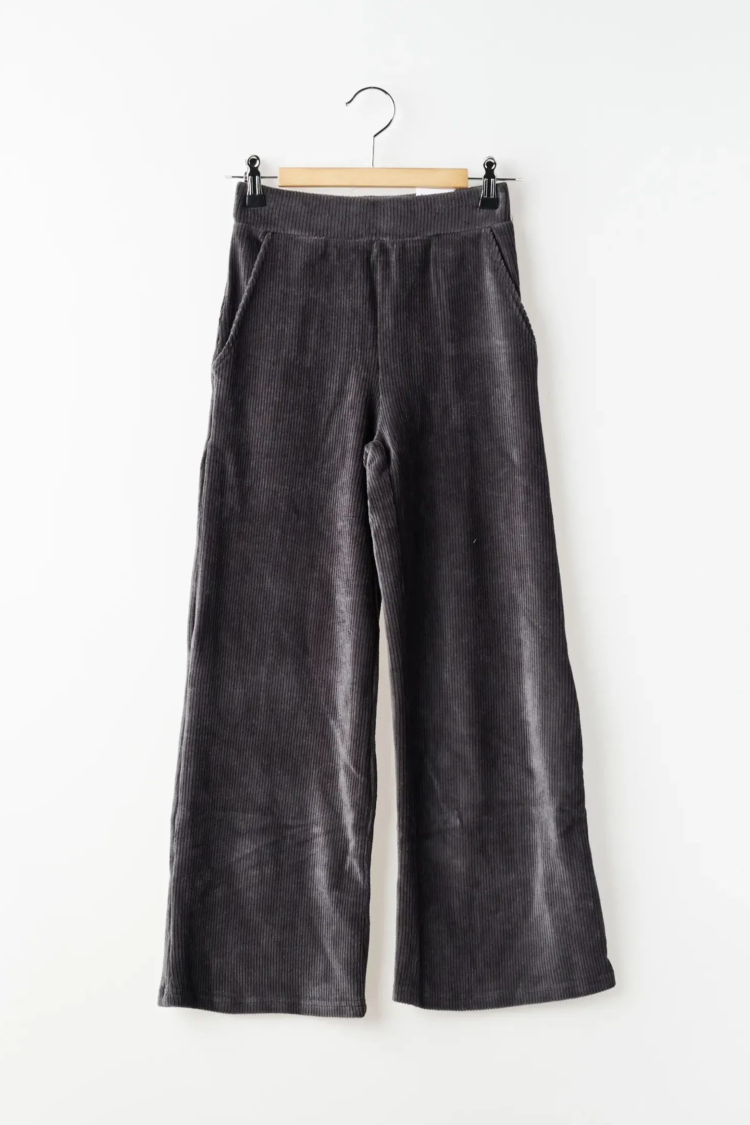 Pantalon Large Mayoral Gris Taille Élastique