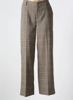 Pantalon Large Yerse Orange Taille Normale