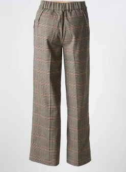 Pantalon Large Yerse Orange Taille Normale