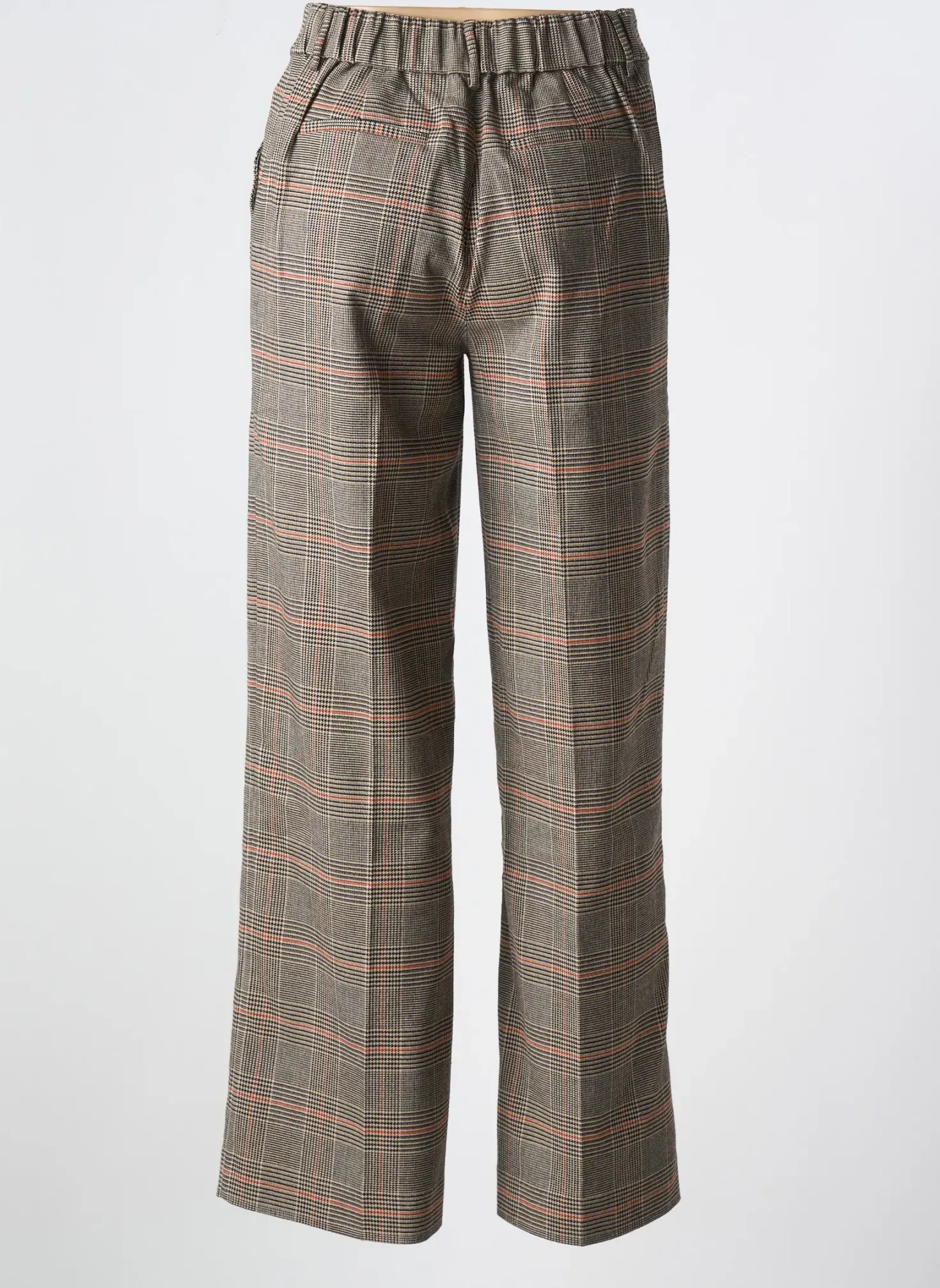 Pantalon Large Yerse Orange Taille Normale