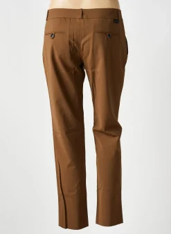 Pantalon 7/8 Leon & Harper Marron Taille Normale