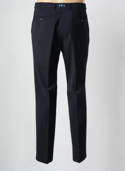 Pantalon Slim Atelier Gardeur Noir Taille Haute