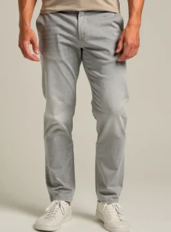 Pantalon Slim Barmas Gris Taille Normale