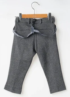Pantalon Slim Boboli Gris