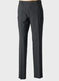 Pantalon Slim Brühl Gris Taille Basse