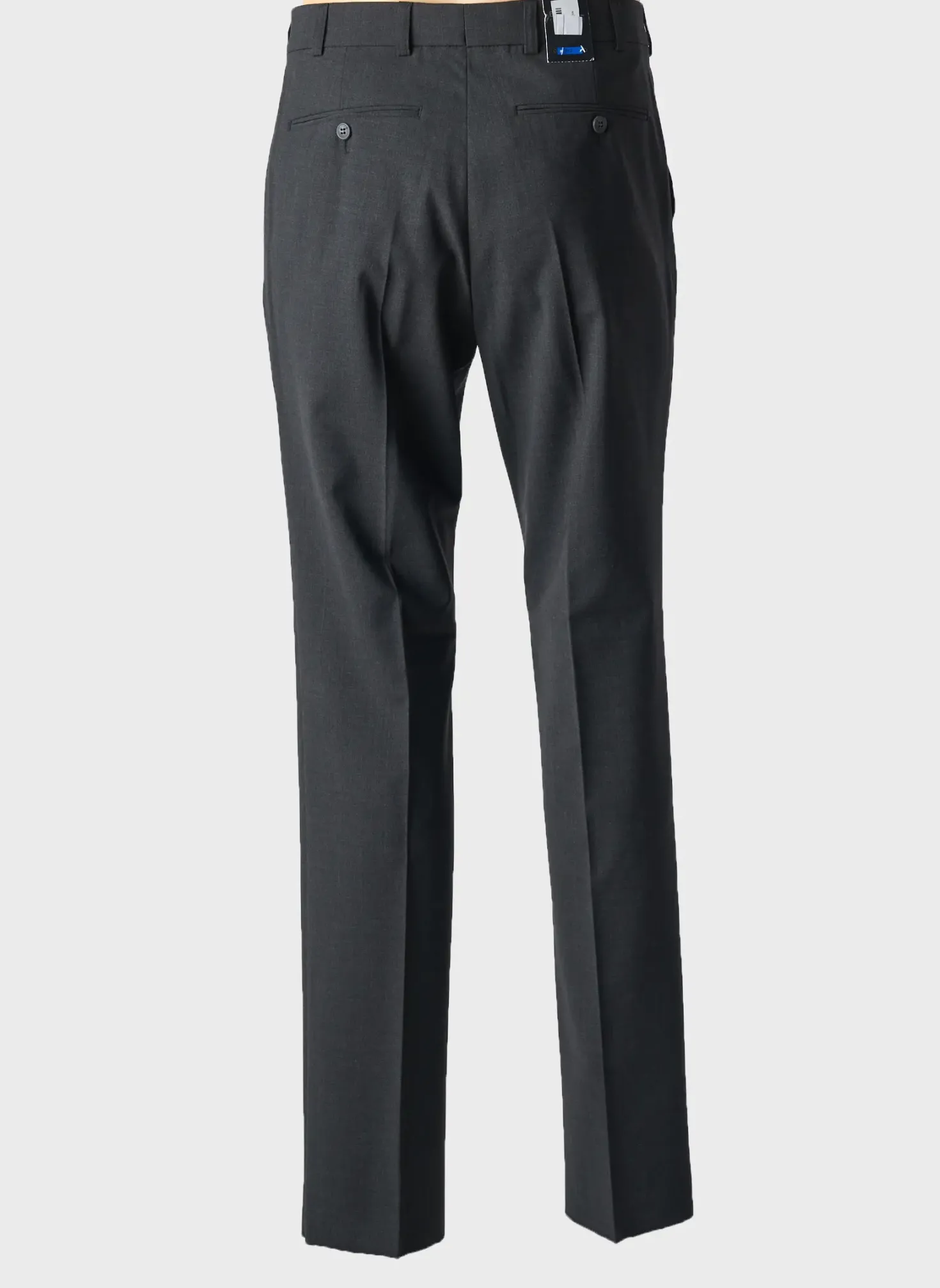 Pantalon Slim Brühl Gris Taille Basse