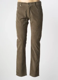 Pantalon Slim Cambridge Vert Taille Normale