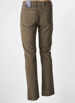 Pantalon Slim Cambridge Vert Taille Normale