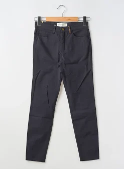 Pantalon Slim Couturist Bleu Taille Normale