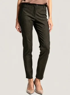Pantalon Slim Couturist Noir Taille Normale