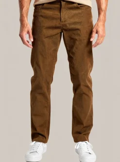 Pantalon Slim Elle Est Ou La Mer Marron Taille Normale