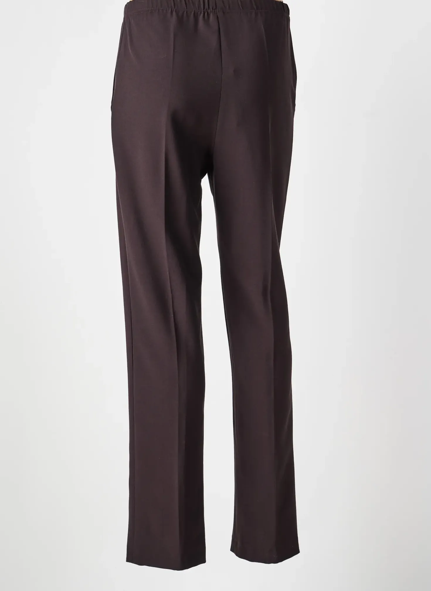 Pantalon Slim France Rivoire Marron Taille Normale