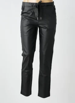 Pantalon Slim Heine Noir Taille Normale