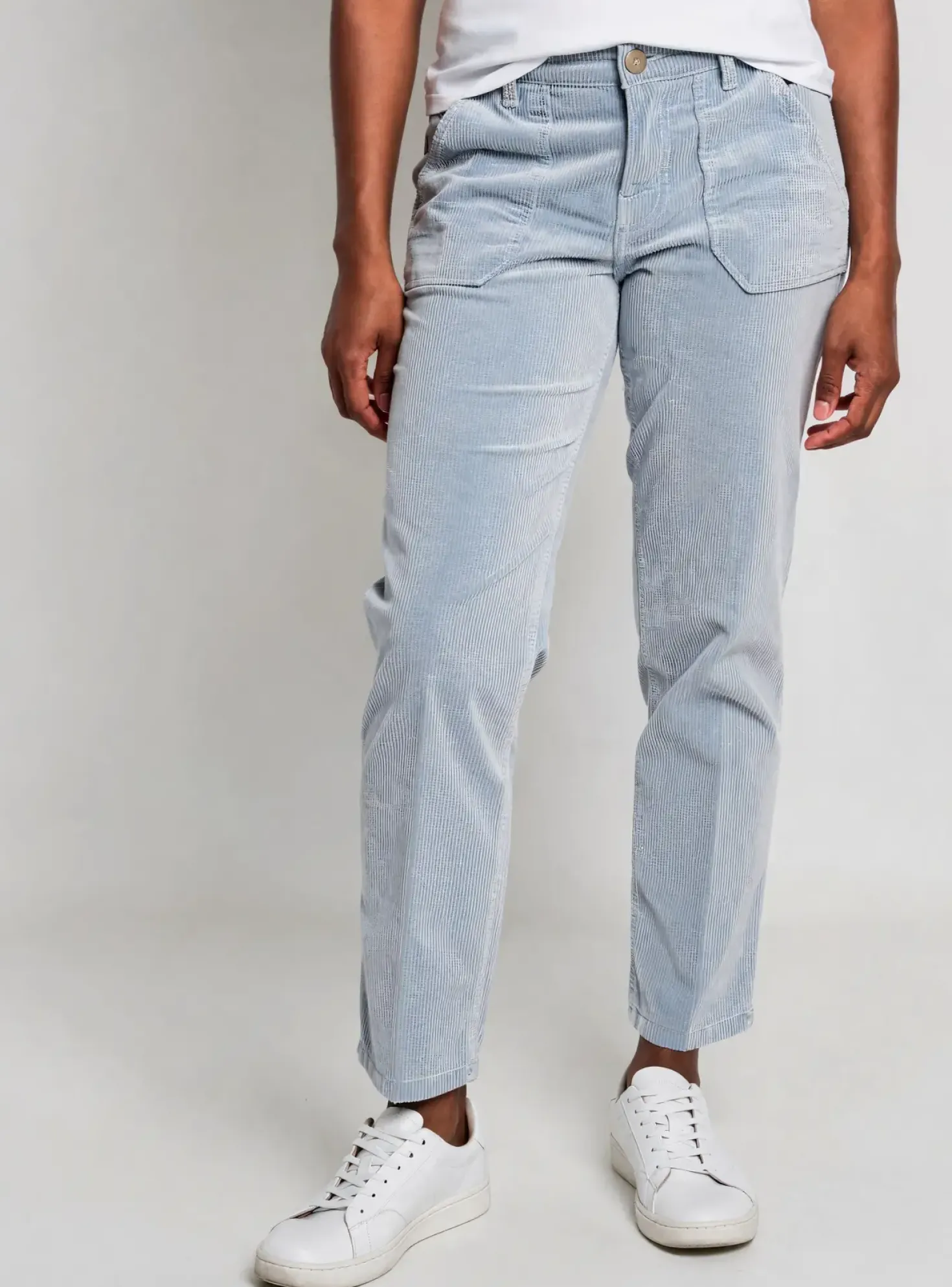 Pantalon Slim Hod Bleu Taille Normale