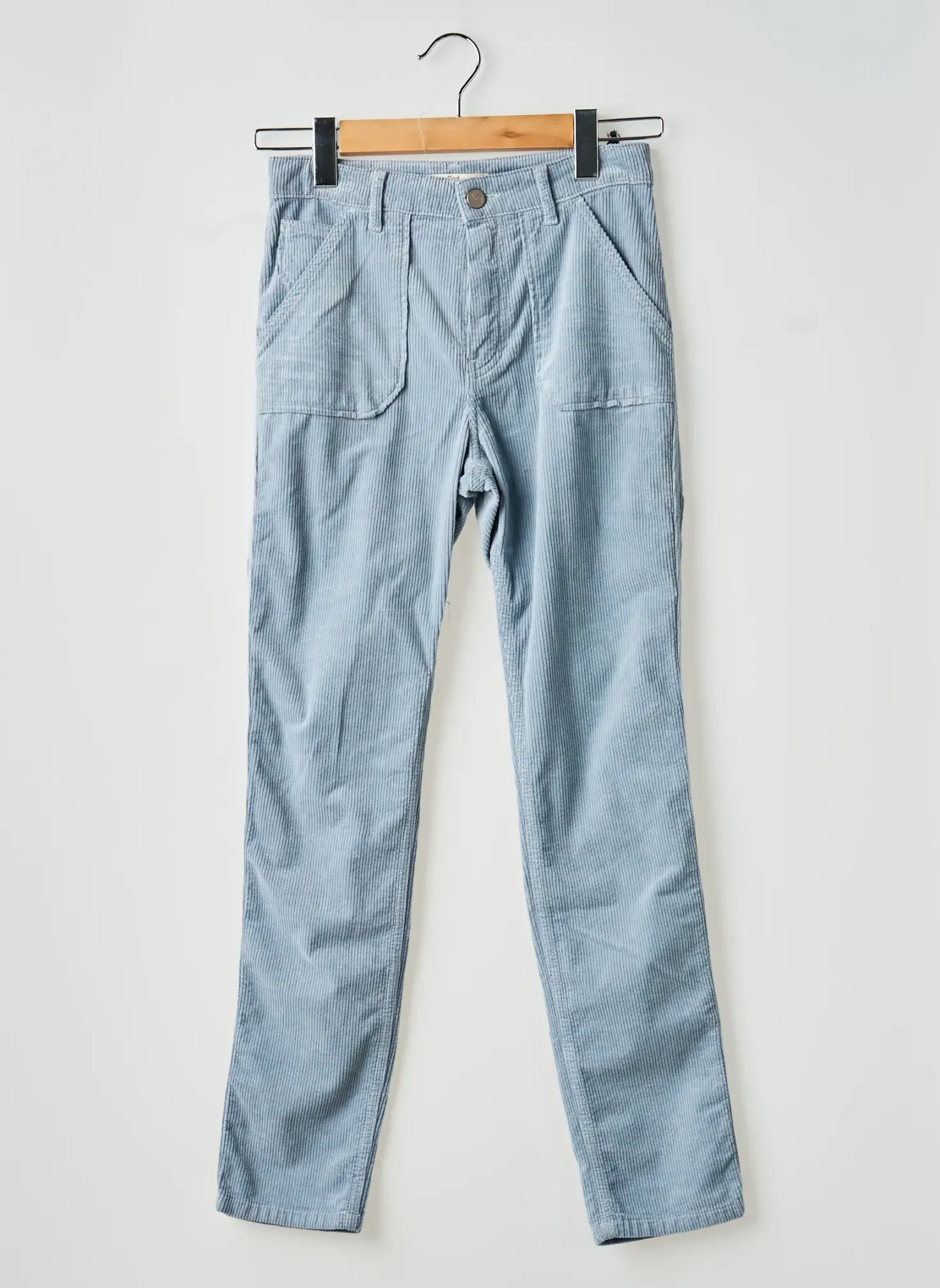 Pantalon Slim Hod Bleu Taille Normale