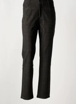 Pantalon Slim I.quing Gris Taille Normale