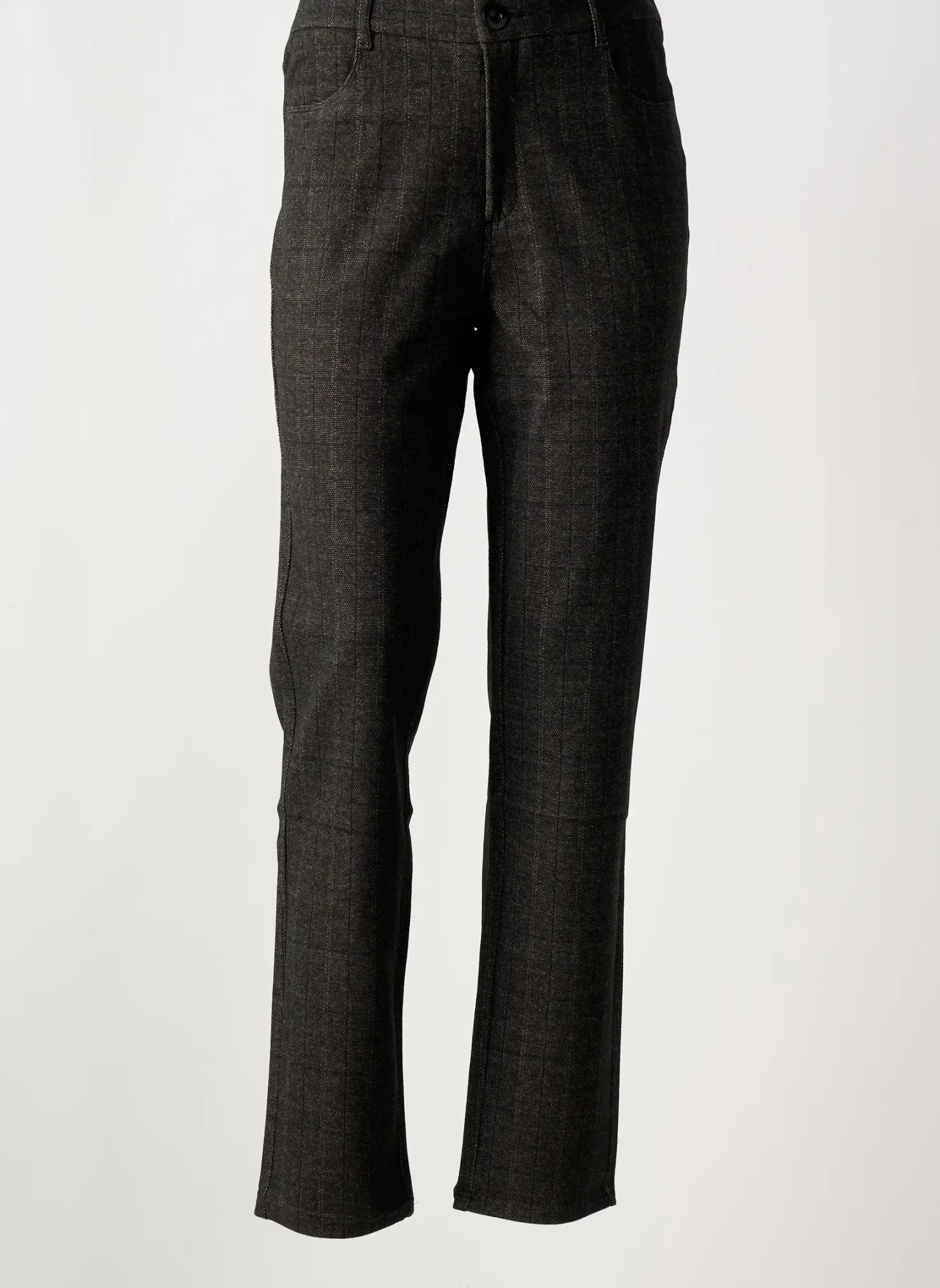 Pantalon Slim I.quing Gris Taille Normale