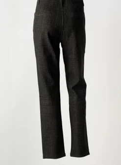 Pantalon Slim I.quing Gris Taille Normale