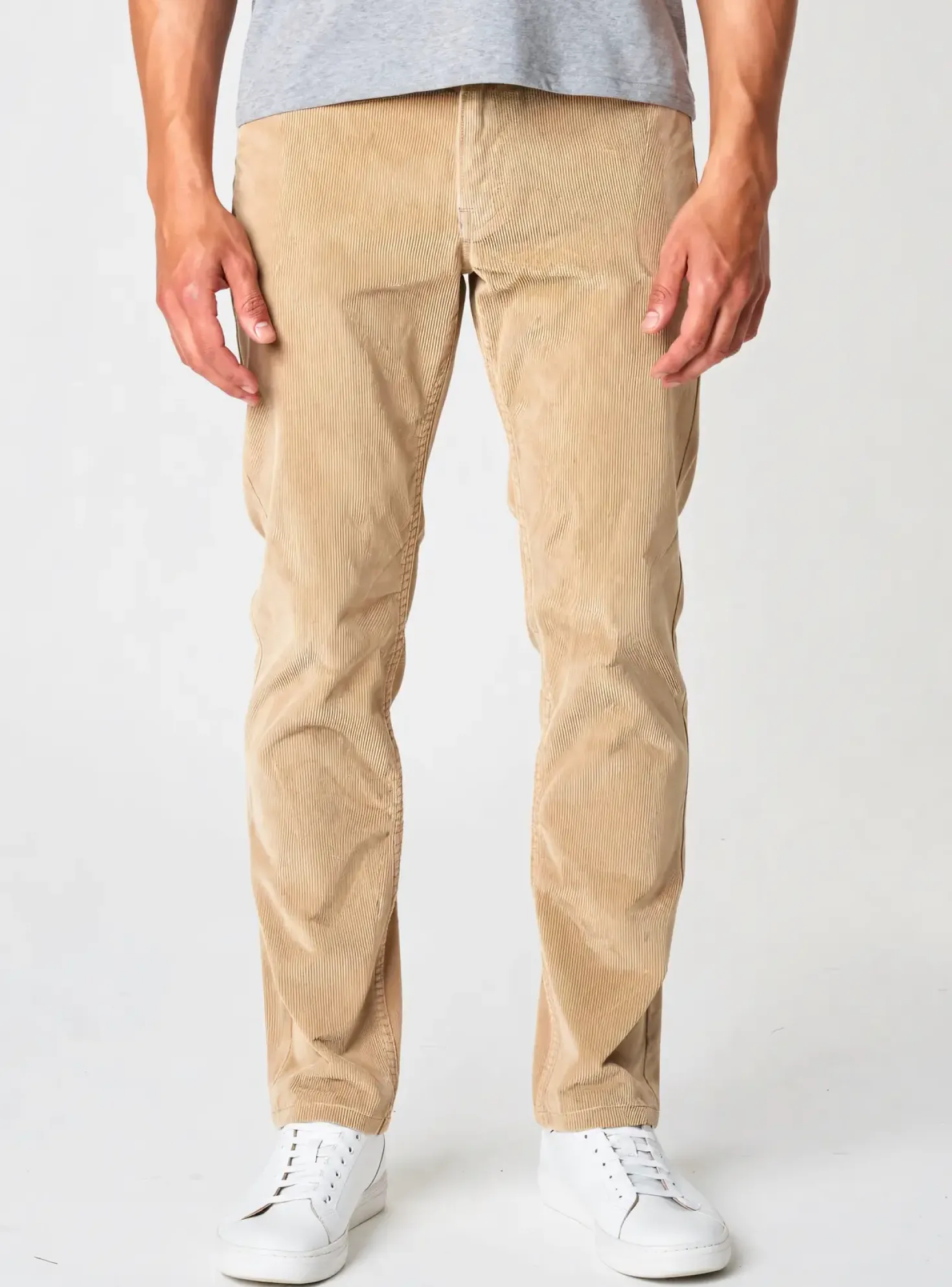 Pantalon Slim Jack & Jones Marron Taille Normale