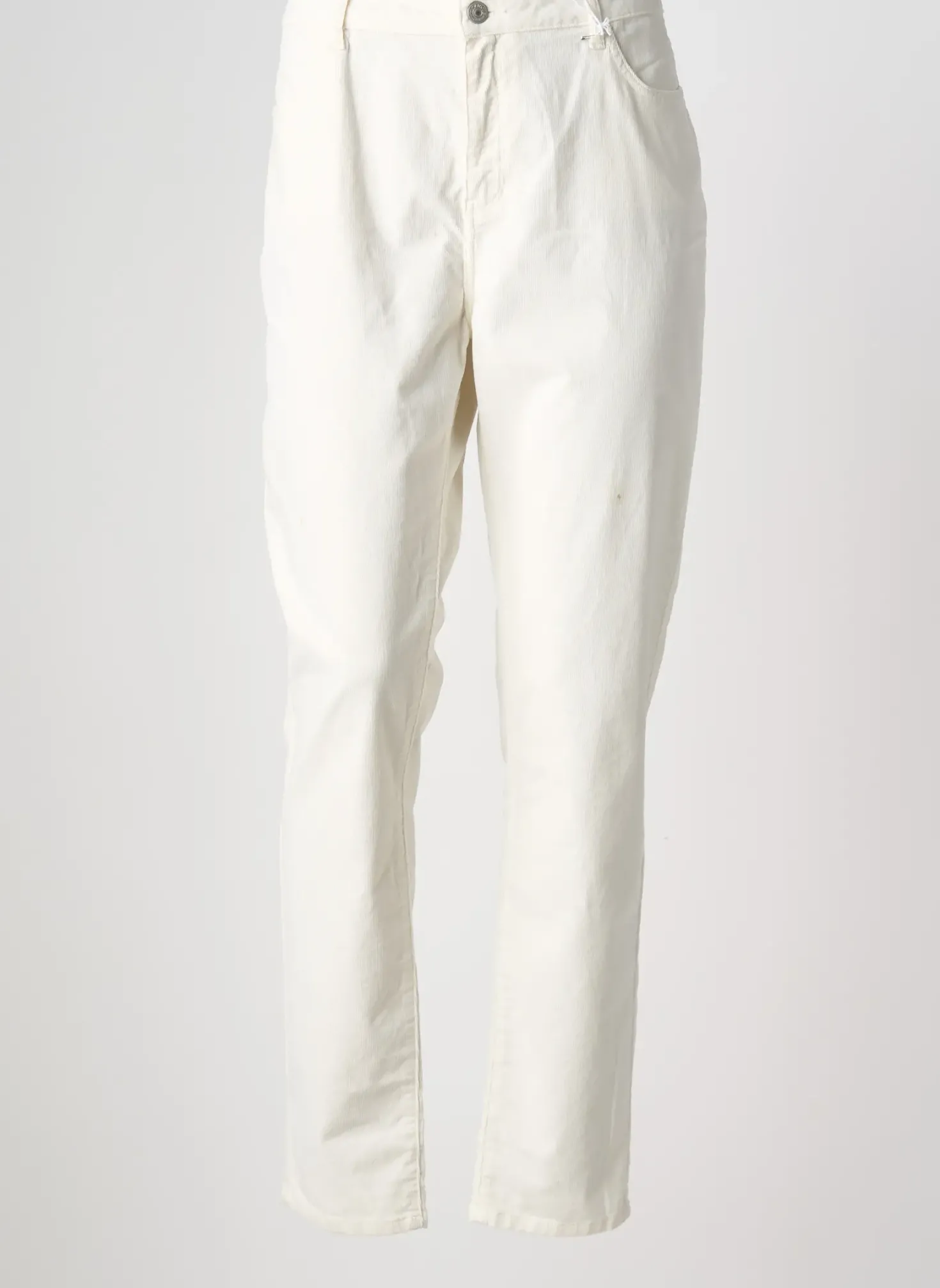 Pantalon Slim Kanope Beige Taille Normale
