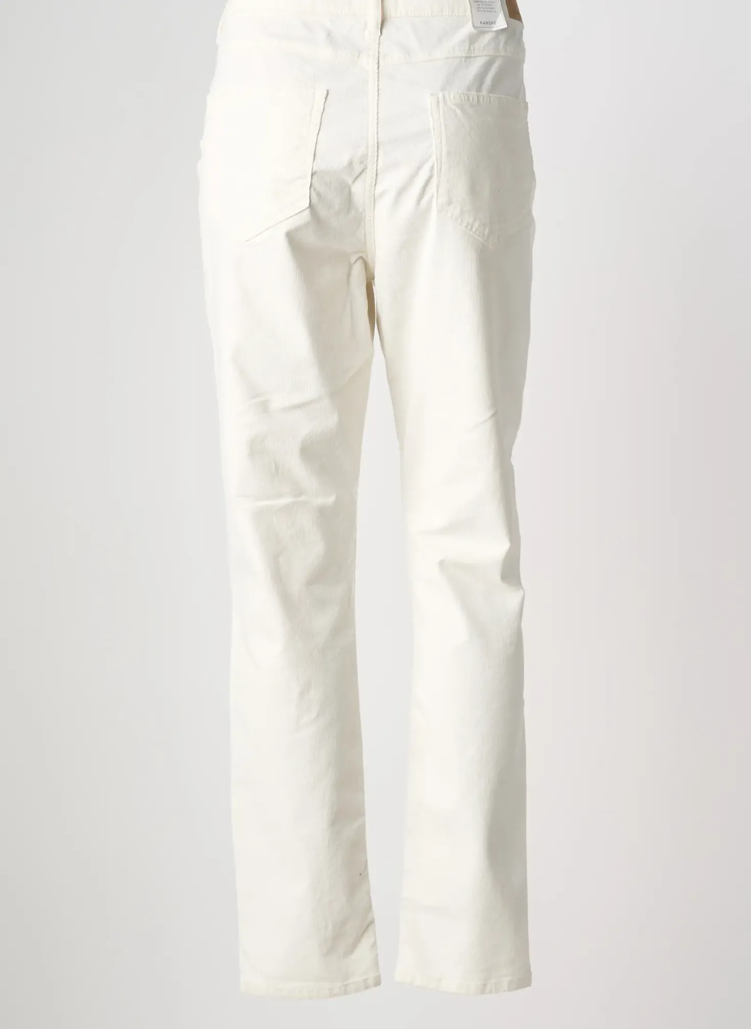 Pantalon Slim Kanope Beige Taille Normale