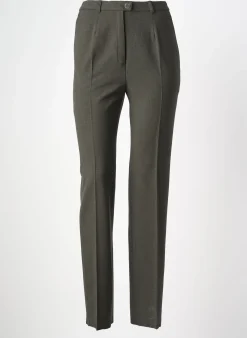 Pantalon Slim Karting Gris Taille Haute