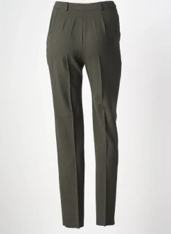 Pantalon Slim Karting Gris Taille Haute