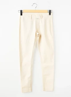 Pantalon Slim Marithe & Francois Girbaud Beige Taille Élastique