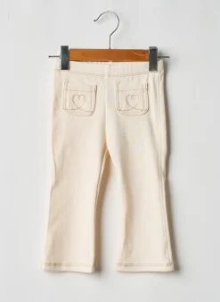 Pantalon Slim Mayoral Beige Taille Élastique