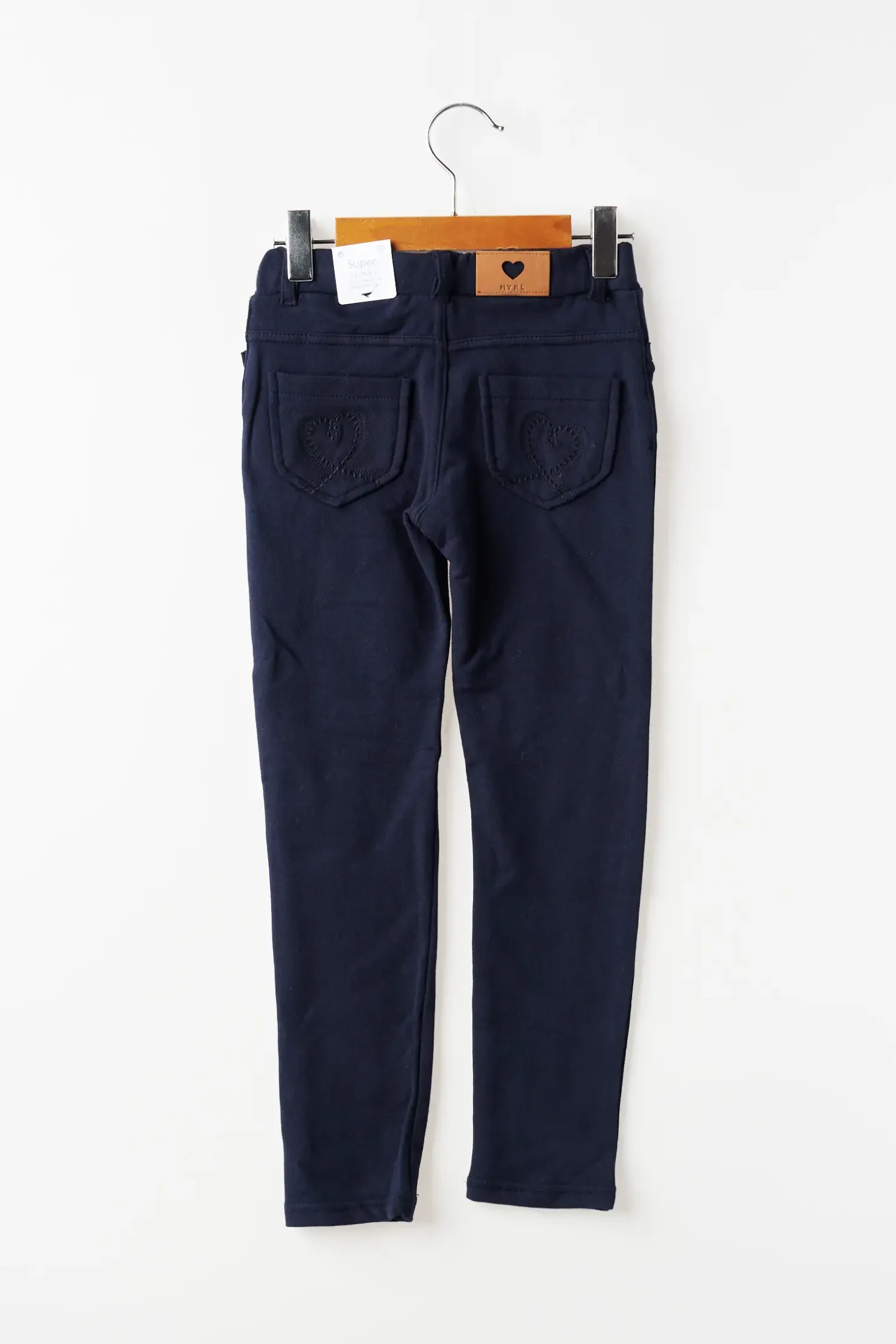 Pantalon Slim Mayoral Bleu Taille Élastique