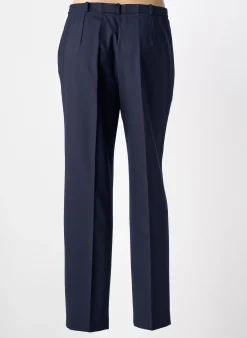 Pantalon Slim Pier Bé Bleu Taille Haute