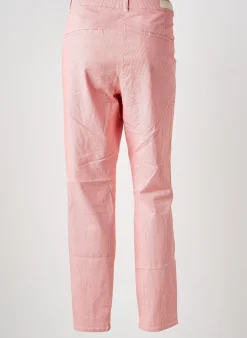 Pantalon Slim Sandwich Rouge