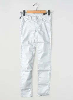 Pantalon Slim Teddy Smith Argent Taille Ajustable