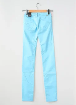 Pantalon Slim Teddy Smith Bleu Taille Ajustable