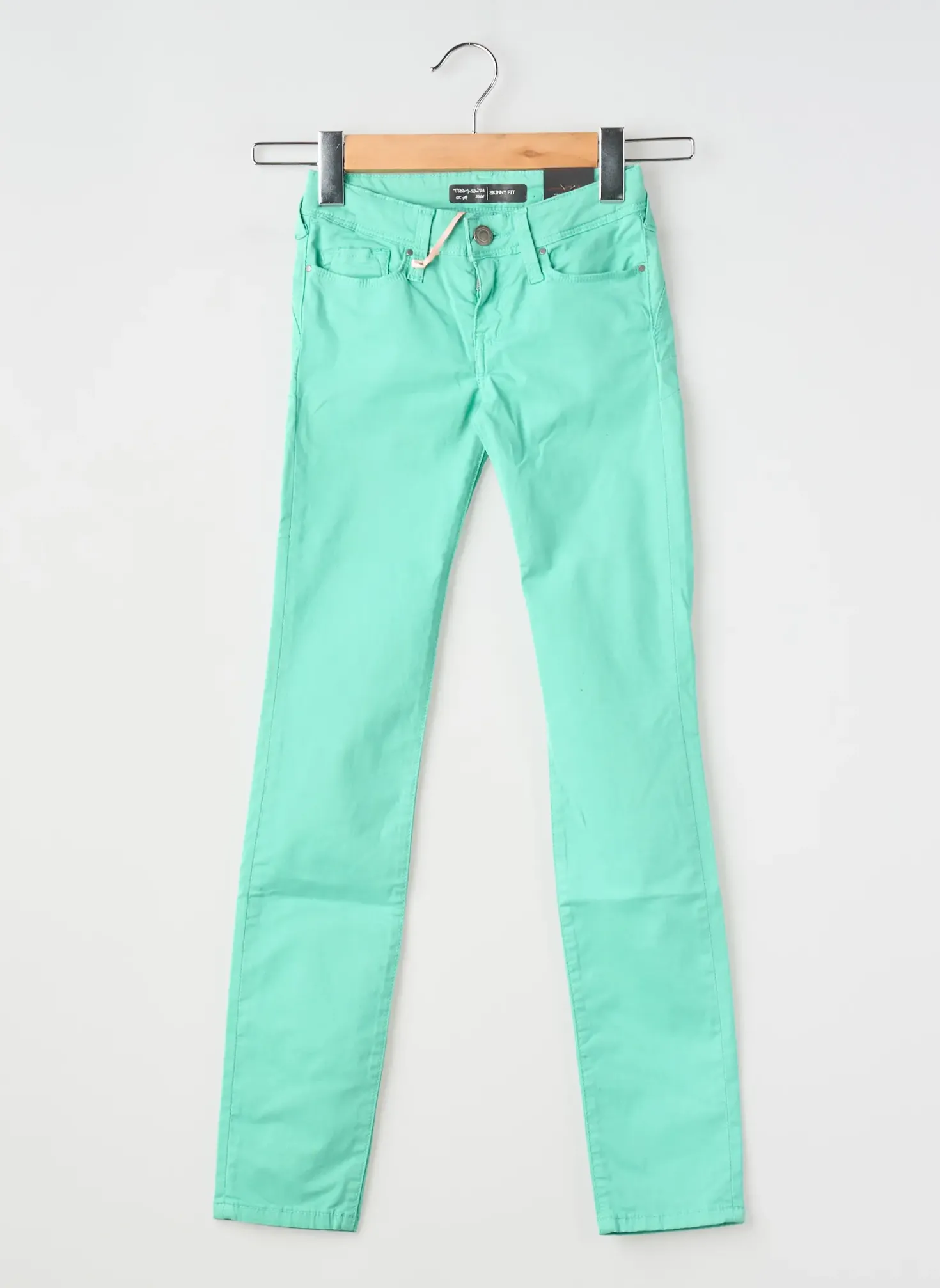 Pantalon Slim Teddy Smith Vert Taille Ajustable
