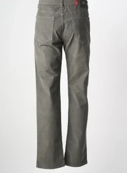 Pantalon Slim Trussardi Jeans Gris Taille Normale