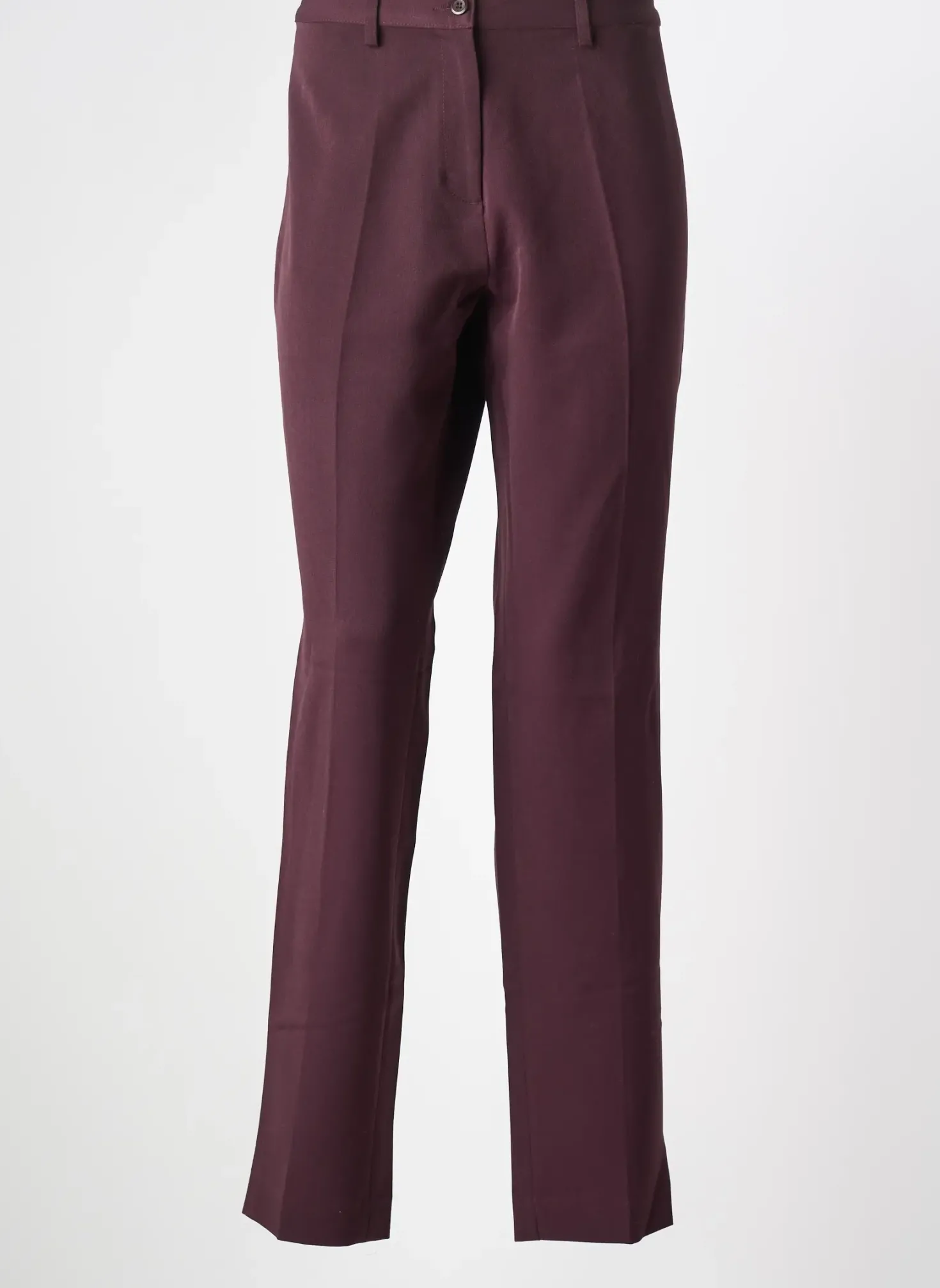Pantalon Slim Waltron Violet Taille Haute