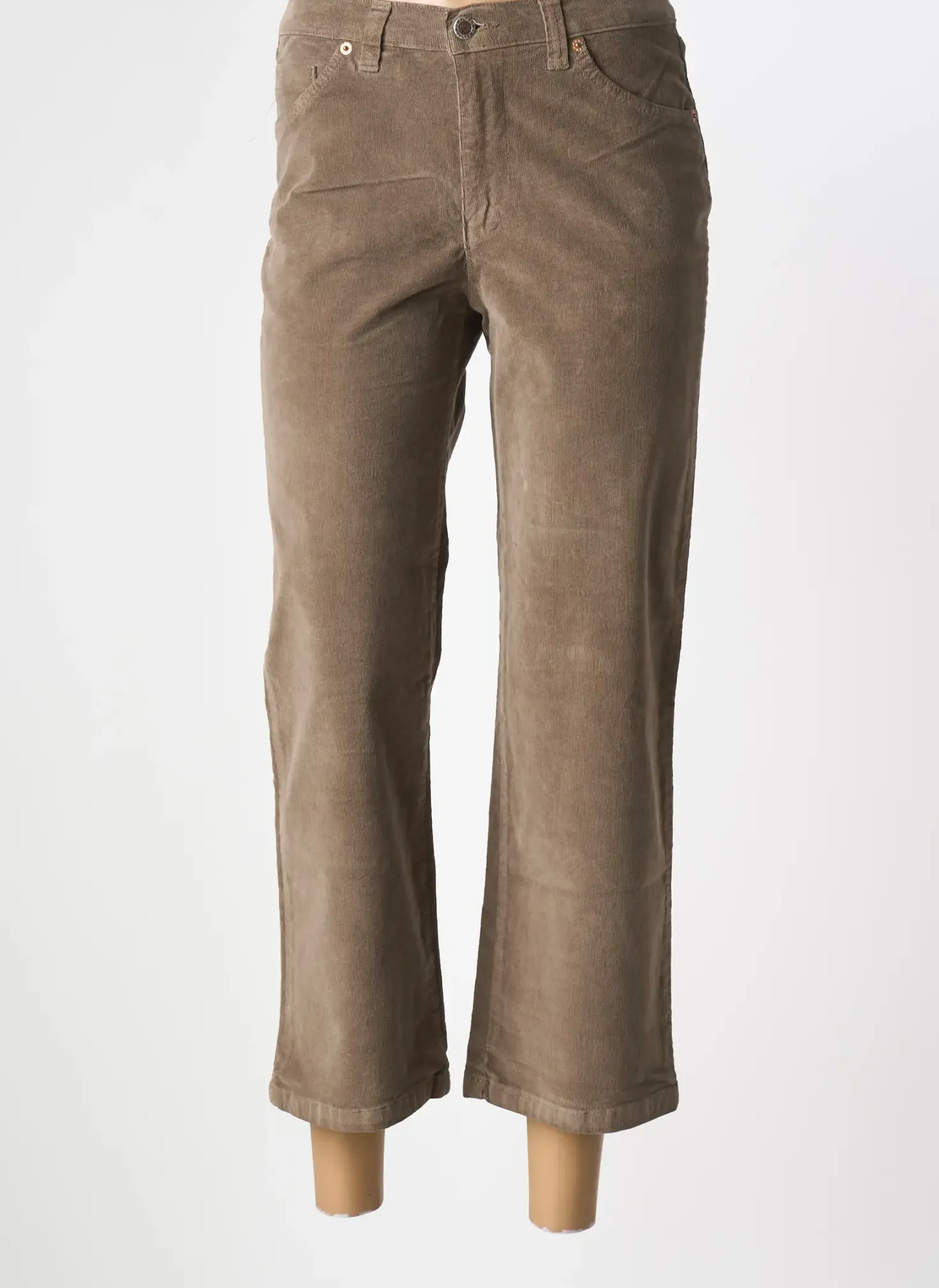 Pantalon 7/8 Waltron Marron Taille Normale