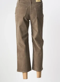Pantalon 7/8 Waltron Marron Taille Normale