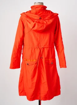 Parka Areline Orange A Capuche