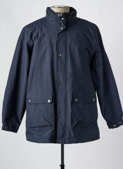 Parka Armor Lux Bleu A Capuche