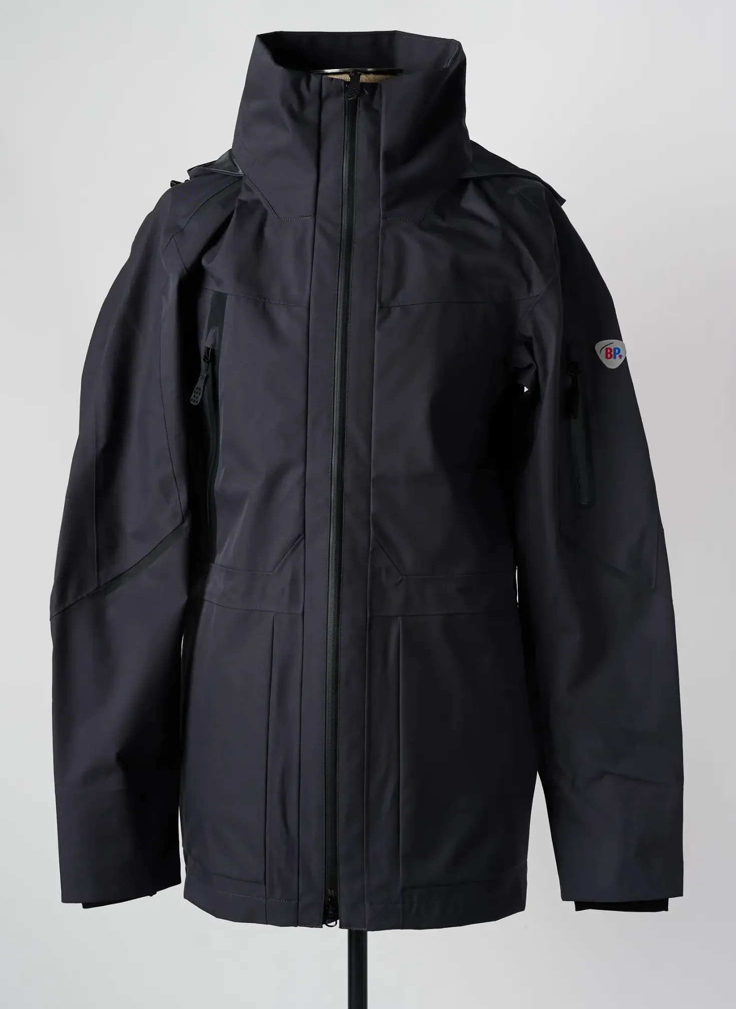 Parka Bp Gris A Capuche