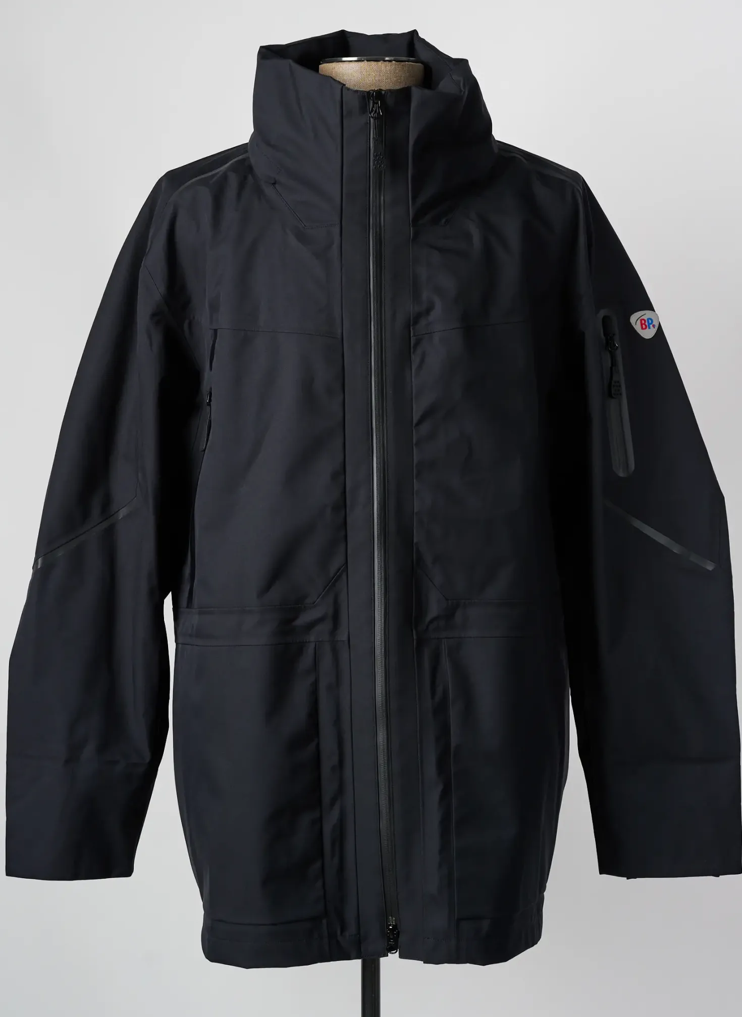 Parka Bp Noir A Capuche