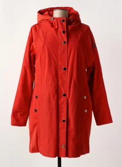Parka Creenstone Rouge A Capuche