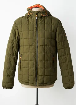 Parka Daytona Vert A Capuche